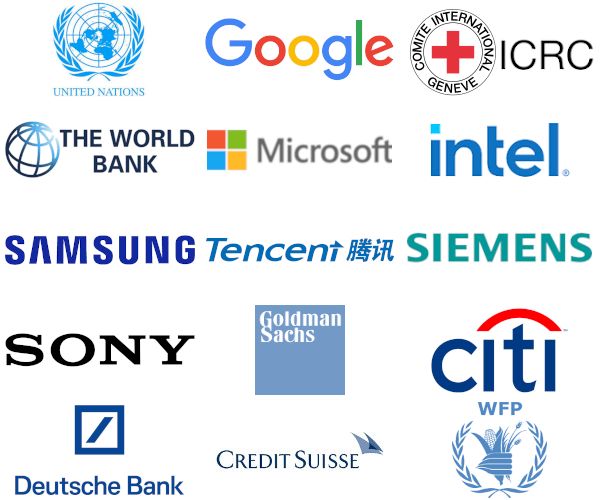 Organisations employing our alumni