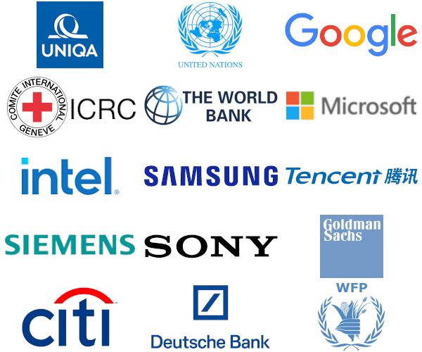 Examples of organisations associated with the international alumni community