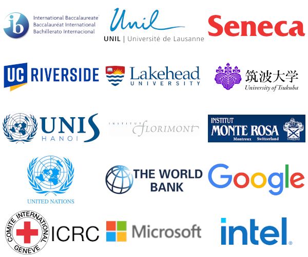 Global employers and institutions connected to our alumni network