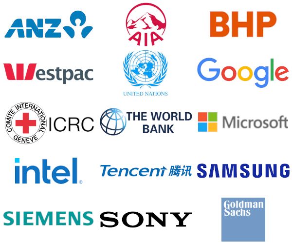 Employers of alumni in Australia and worldwide