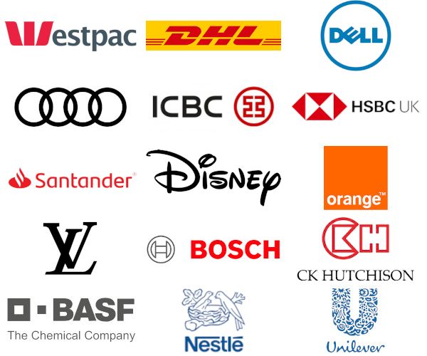 A snapshot of employers connected with our global alumni network in Australia