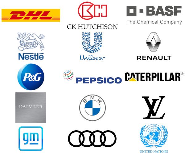 Employers and organisations connected to our alumni