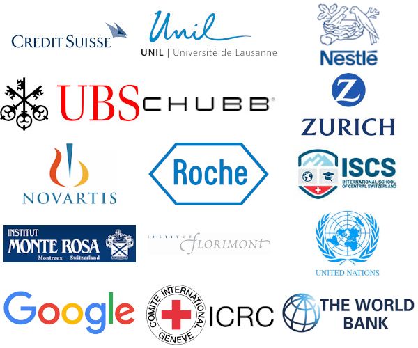 Employers and organisations where our students and alumni work