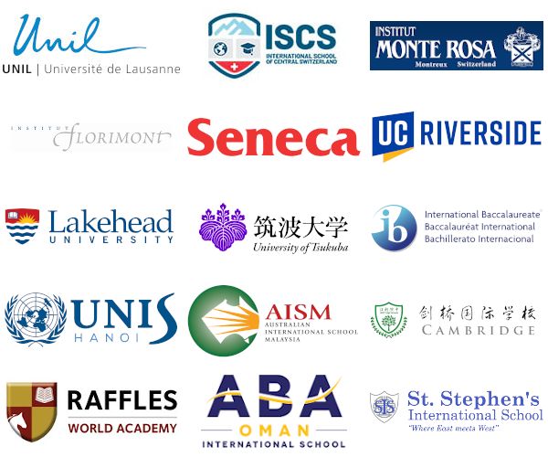 Organisations employing our graduates