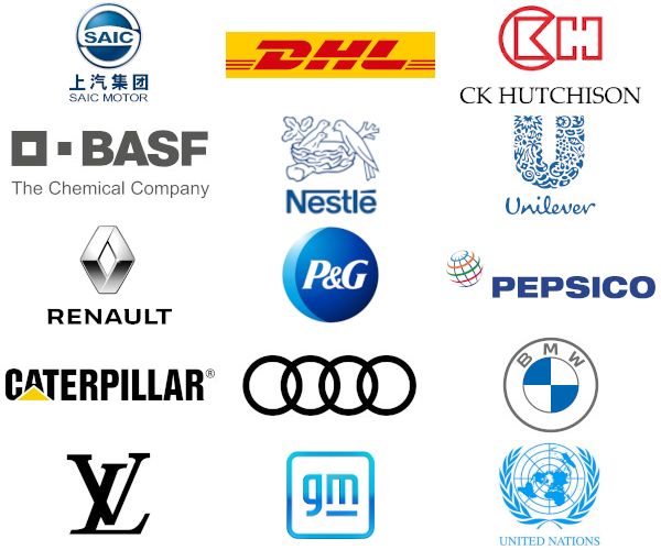 Companies employing our alumni