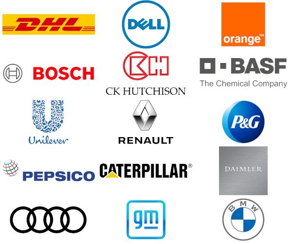 Employers of our alumni in and around the Czech Republic
