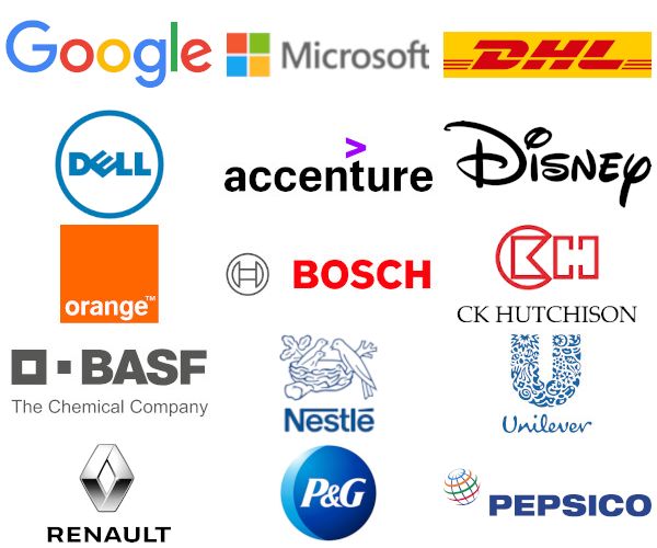 Global employers of alumni