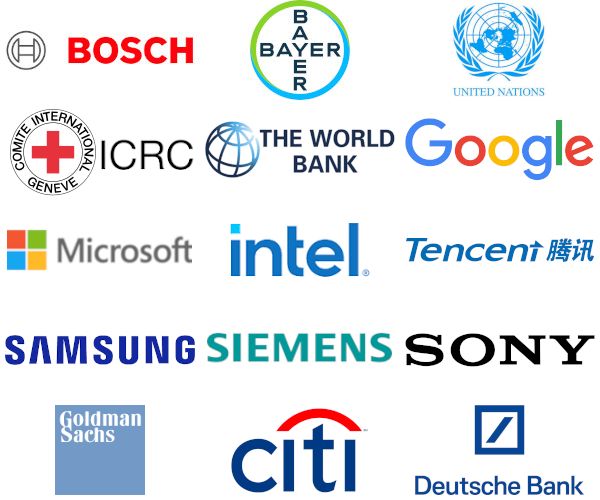 Global companies employing our alumni