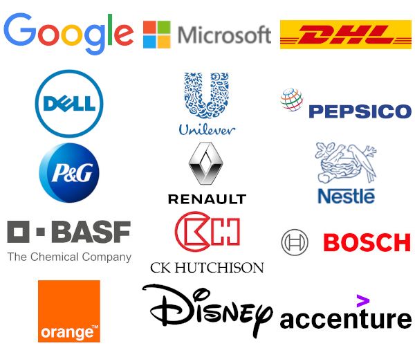 Global employers connected to our MSc Project Management graduates