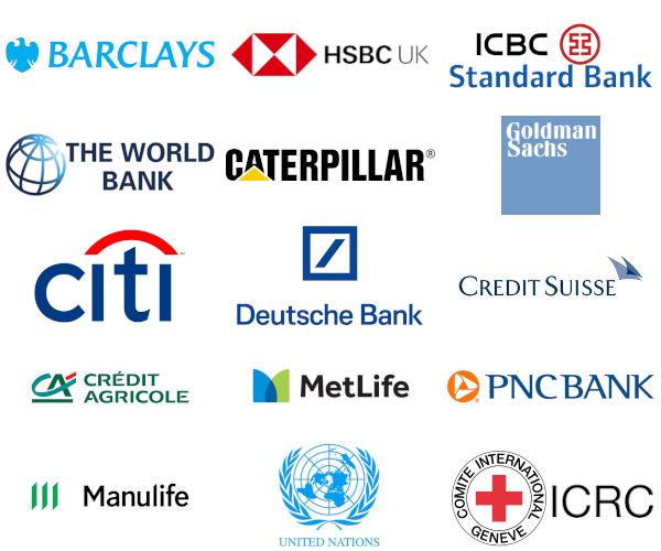 Selected organisations employing our global alumni