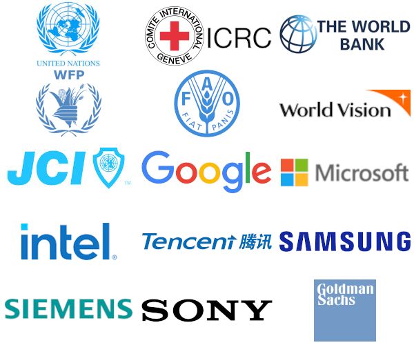 Alumni employers and organisations montage