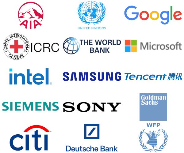 Global companies employing our alumni