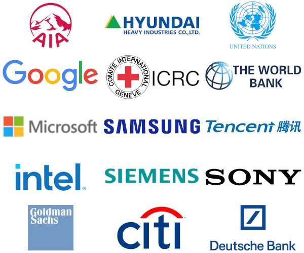 Global organisations our alumni work for