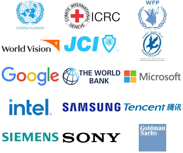 our alumni work for these organisations