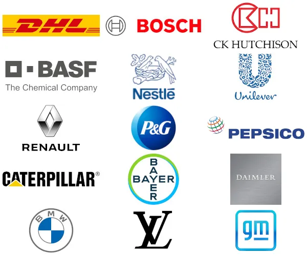 our alumni work for these organisations