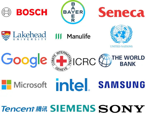 our alumni work for these organisations