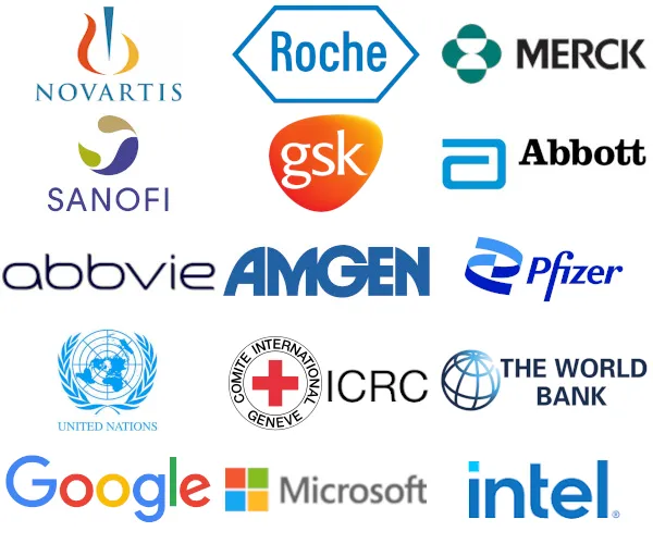 our alumni work for these organisations