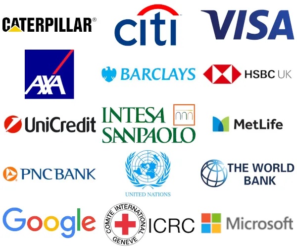 our alumni work for these organisations