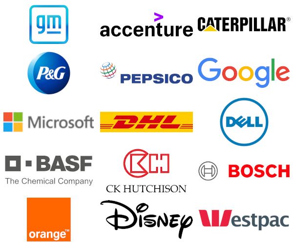 our alumni work for these organisations